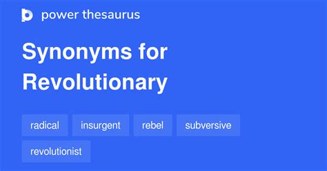 revolution synonyms|another word for revolutionaries.